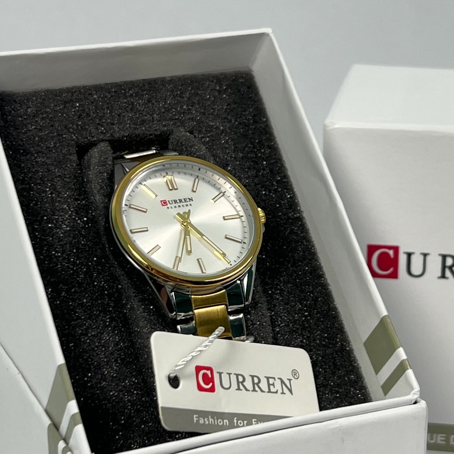 Montre Curren C9090L Silver Golden