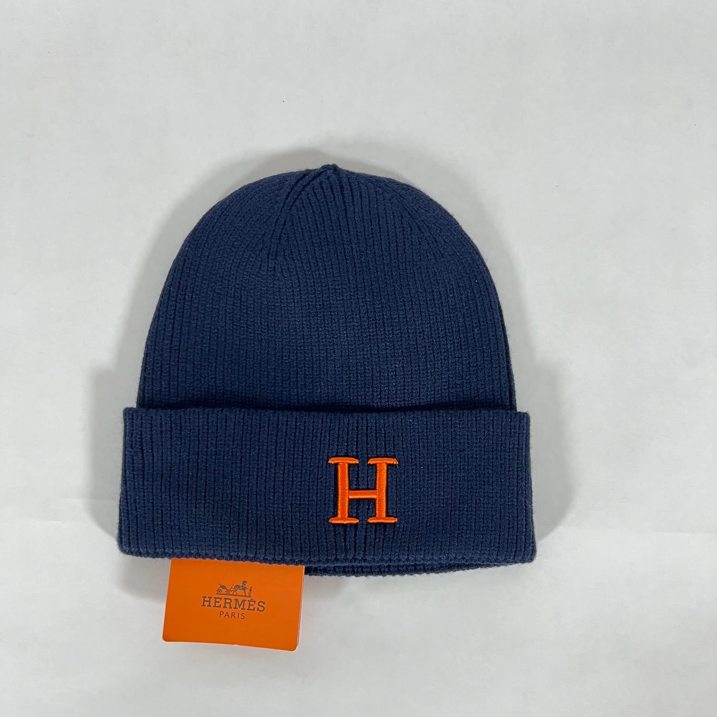 Bonnet Hermès Bleu