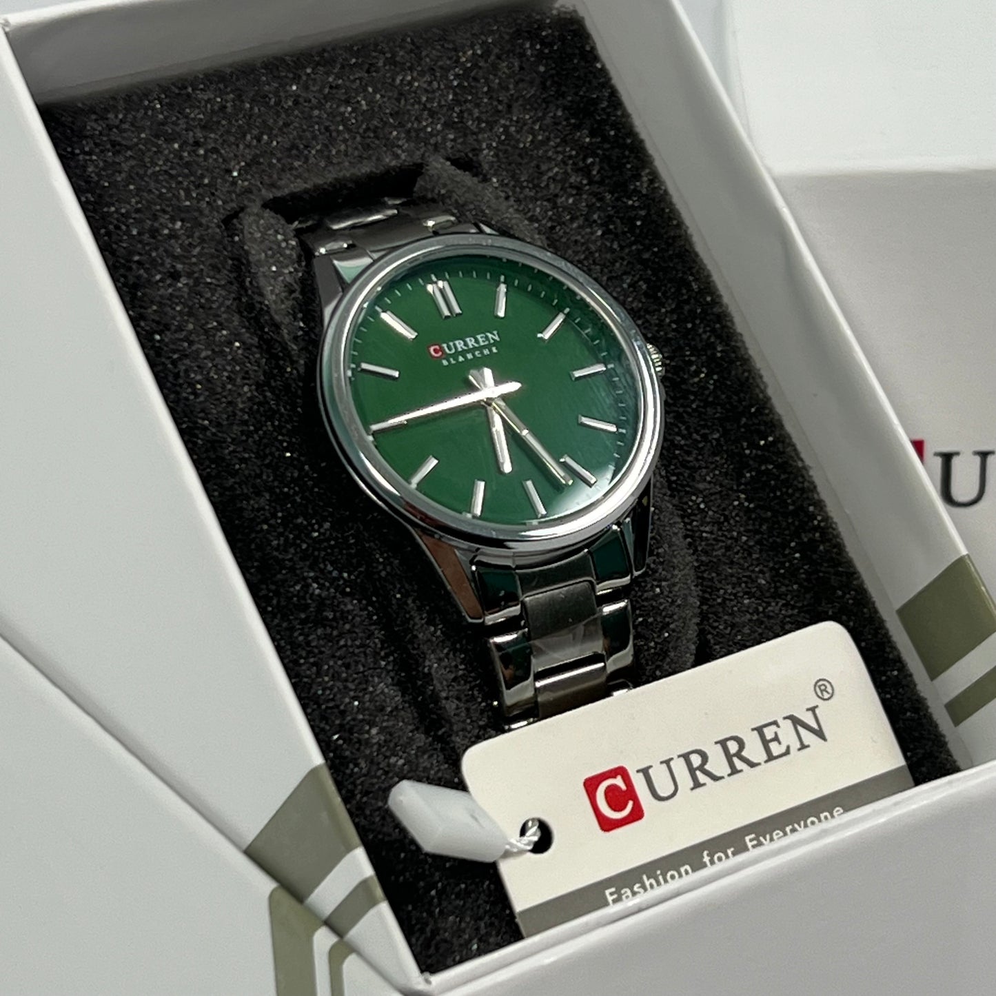 Montre Curren C9090L Silver Green